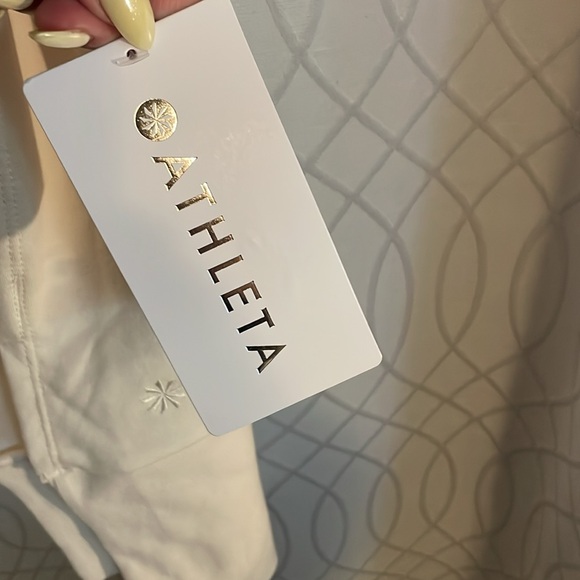 Athleta Retroterry V-Neck Seeatshirt SZ 2X - Picture 5 of 13